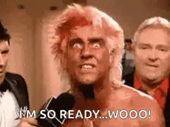 I'm so ready wooo