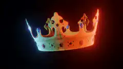 Glowing Crown Animation