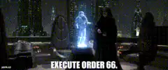 Emperor Palpatine Execute Order 66