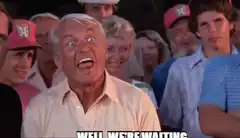 Well We're Waiting Crowd Reaction