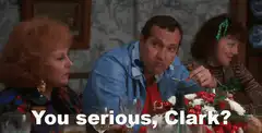 You serious, Clark?