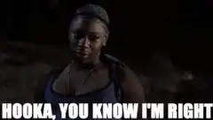 Michonne Hooka You Know I'm Right