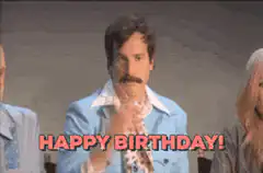 Ron Burgundy Happy Birthday