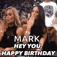 Mark Hey You Happy Birthday