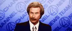 Ron Burgundy News Team Logo