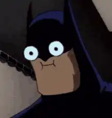 Batman smiling creepily