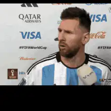Lionel Messi says Andá pa'llá and Bob@