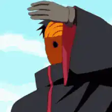 Tobi salutes and flies away