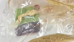 crushed snack in plastic bag