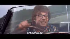 Austin Powers says Groovy Baby