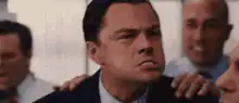 Leonardo DiCaprio angry face