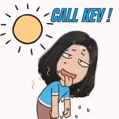 Girl Sweating Under Sun Call Kev
