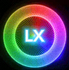 LX LightX logo animation