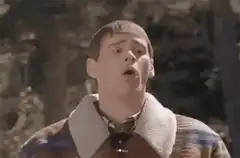 Jim Carrey confused face