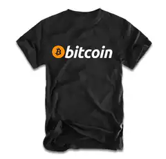 black bitcoin t-shirt