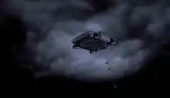 DeLorean time machine lightning strike