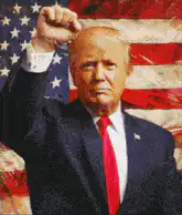 Donald Trump fist pump