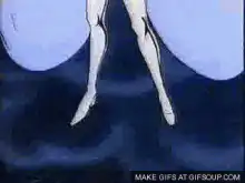 Sailor Uranus power up and attack