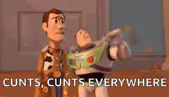 Buzz Lightyear Cunts Everywhere