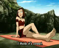 Katara and Sokka hugging