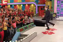 The Price is Right host dancing on stage