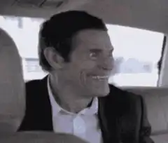 Willem Dafoe creepy smile
