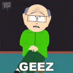 South Park Mr. Mackey Geez