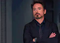 Robert Downey Jr. looking skeptical