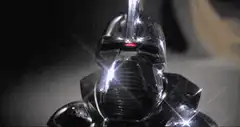 Stormtrooper helmet with water dripping