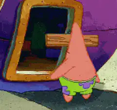 Patrick Star knocks on door