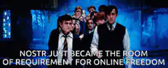 Harry Potter Room of Requirement Nostr