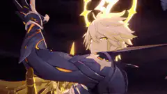 Aether uses his solar power