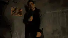 Man conjures fireball in hand