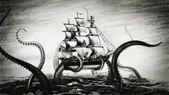 Kraken ships attacking each other
