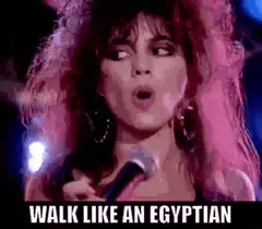 Joan Jett Walk Like An Egyptian