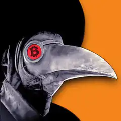 Bitcoin Plague Doctor Laser Eye