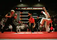 All Valley Karate Championship fight