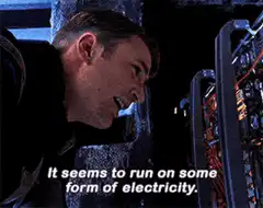 It seems to run on some form of electricity