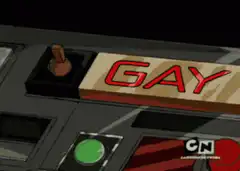 More Gay button on control panel