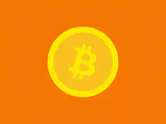 Spinning Bitcoin Coin