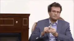Man eating a cookie