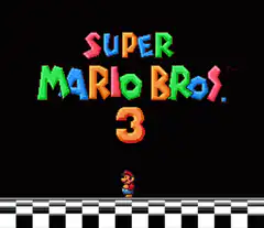 Super Mario Bros 3 title screen