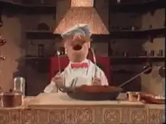 Chef Pepe La Piaz sneezes into pasta