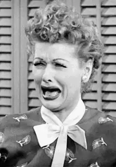 Lucy Ricardo crying face