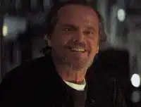 Jack Nicholson creepy smile