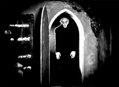 Nosferatu in the doorway