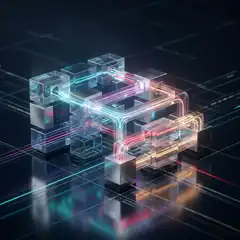 Neon glass circuit board