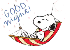 Snoopy Good Night Hammock