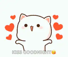 cute cat blowing a kiss