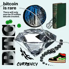 Bitcoin is rare diamond currency